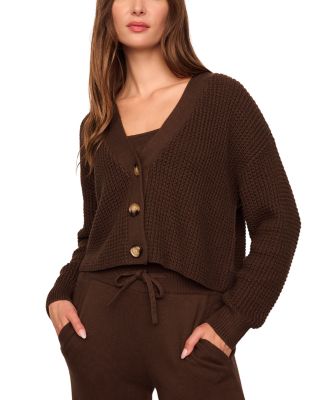 Cropped Cardigan Sweater