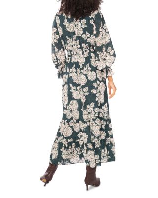Long Sleeve Smocked Maxi Dress