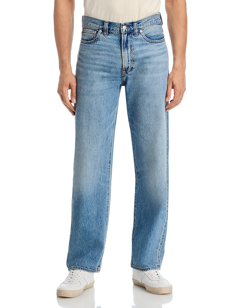 Madewell 1991 Loose Straight Fit Jeans In Aalto Wash In Blue