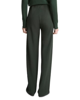 High Waist Crepe Biased Pants