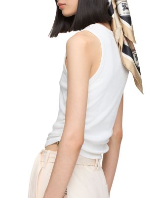 Check Silk Square Scarf