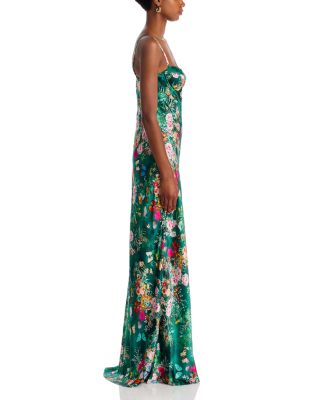 Sayla Silk Maxi Dress