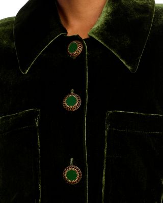 Jia Velvet Jacket & Rebel Trousers