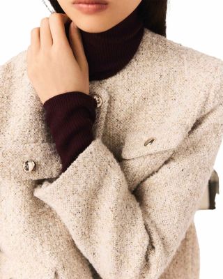 Short Boucle Tweed Jacket