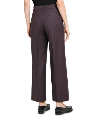 Classic Wool Wide Leg Pants