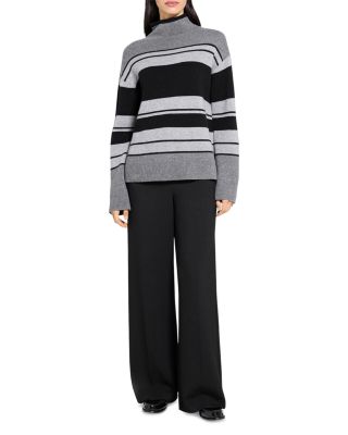 Easy Color Block Cashmere Sweater