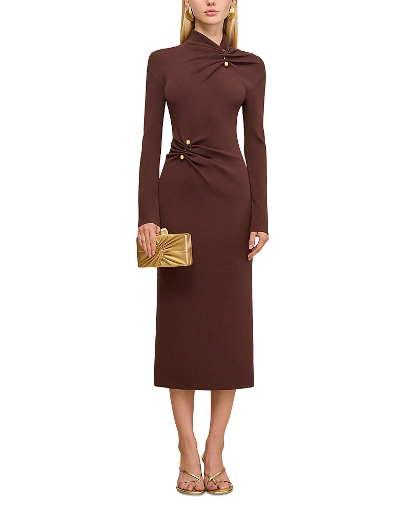 Cult Gaia Vera Dress In Java In Brown