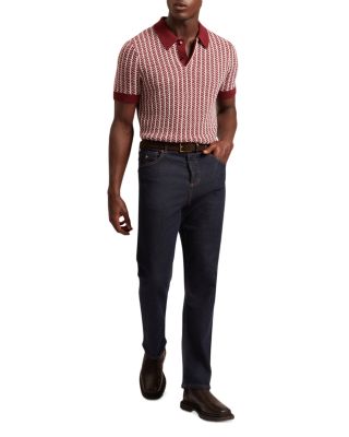 Kolomer Herringbone Texture Polo