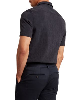 Chipi Relaxed Textured Short Sleeve Shirt