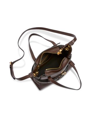 Tie Me Leather Shoulder Bag