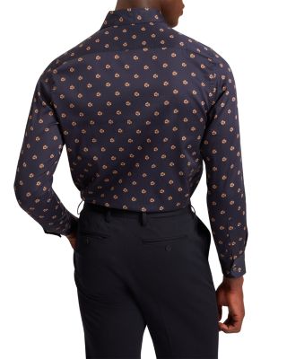 Olufar Slim Fit Button-Front Shirt