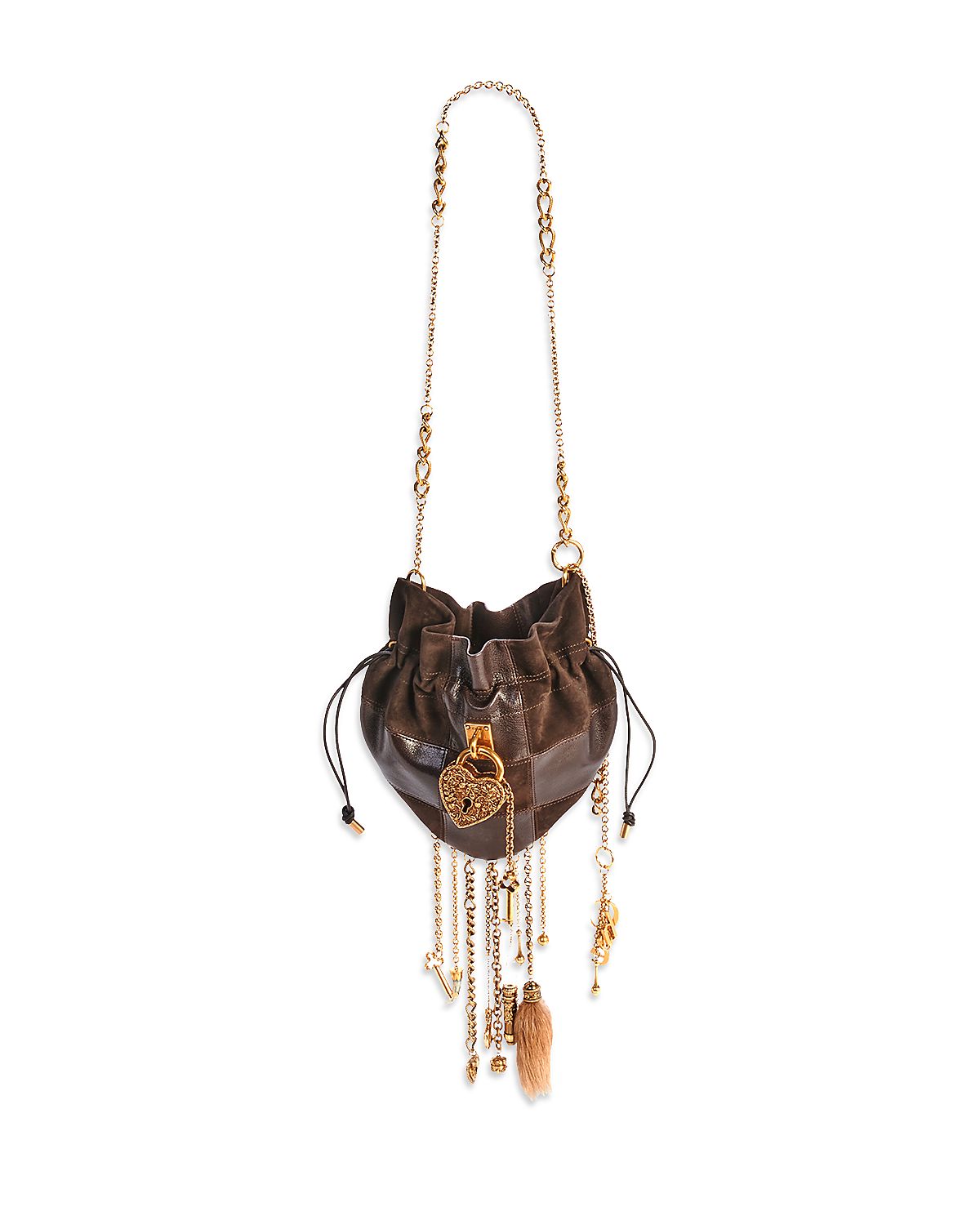 Chloe Chateau Treasures Leather Crossbody Bag