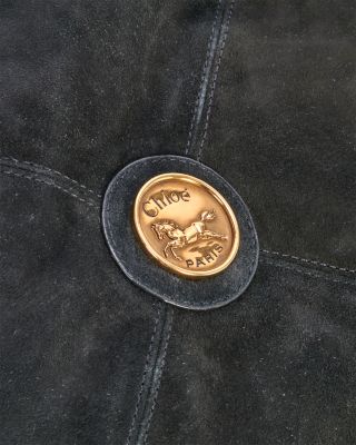 Balloon Suede Hobo Bag