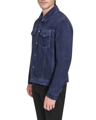 Suede Trucker Jacket