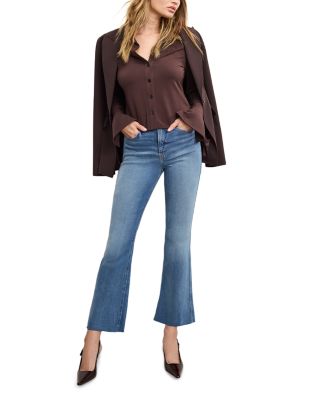 Soft Tech Good Standard Kick Flare Jeans in Indigo1026