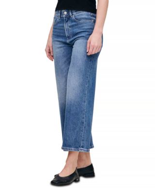 Hepburn High Rise Wide Leg Petite Jeans in Driggs