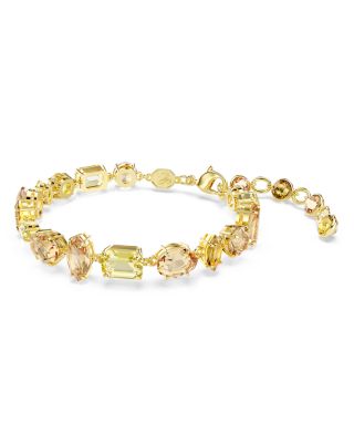Gema Mixed Cut Crystal Flex Bracelet