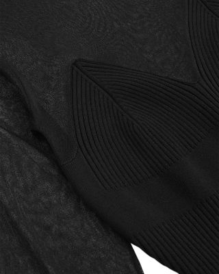 Lila Sheer Knitted Dress