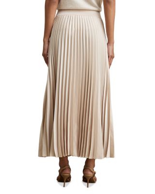 REISS Seren Pleated Maxi Skirt | Bloomingdale's