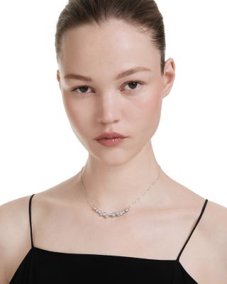 Constella Crystal Collar Necklace, 14.87"-18.87"