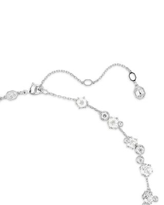 Constella Crystal All Around Collar Necklace, 14.87"-17.75"