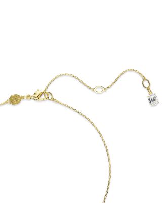 Stilla Crystal Attract Three Stone Pendant Necklace, 14.875-17.75"