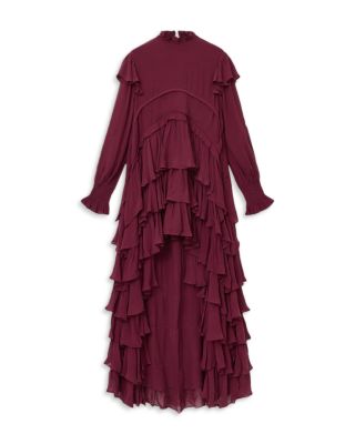 Cavarly Long Sleeve Maxi Dress