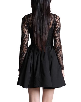 Stretch Lace Bubble Dress