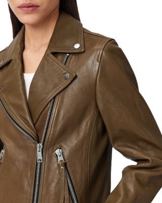 Dalby Leather Biker Jacket