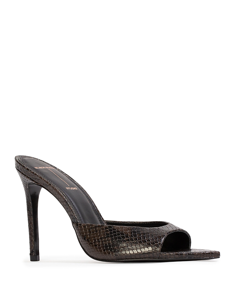 Black Suede Studio Women’s Brea High Heel Sandals