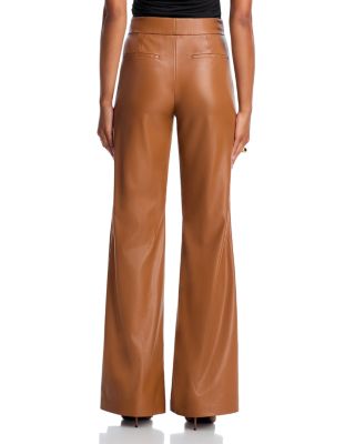 Dylan Faux Leather Wide Leg Pants 