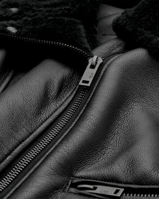 Finn Luxe Fluff Moto Jacket