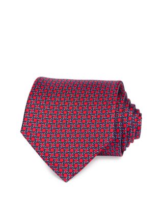 Geo Print Silk Neck Tie - Exclusive