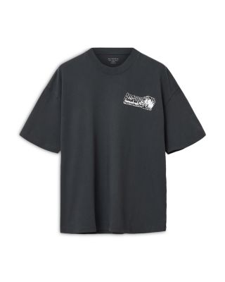 Burnout Short Sleeved Crewneck Tee