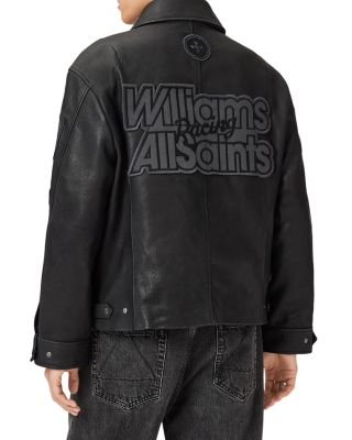 Garrison Patch Leather Jacket 