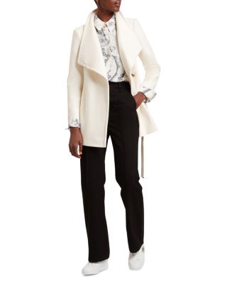 Rosess Wool Blend Wrap Coat