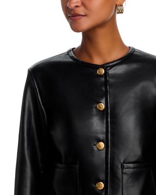 Faux Leather Jacket - Exclusive 