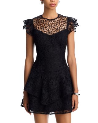 Lace Sleeveless Mini Dress - Exclusive