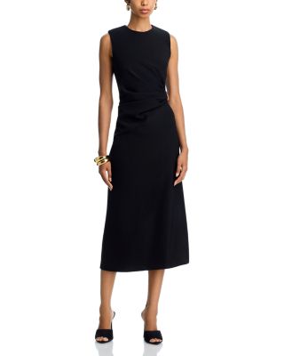 Jersey Hardware Sleeveless Midi Dress - Exclusive