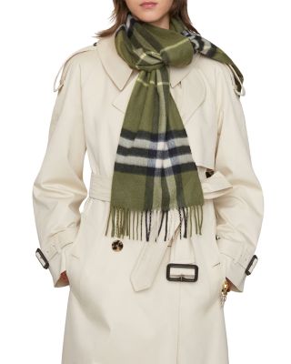 Classic Check Cashmere Scarf