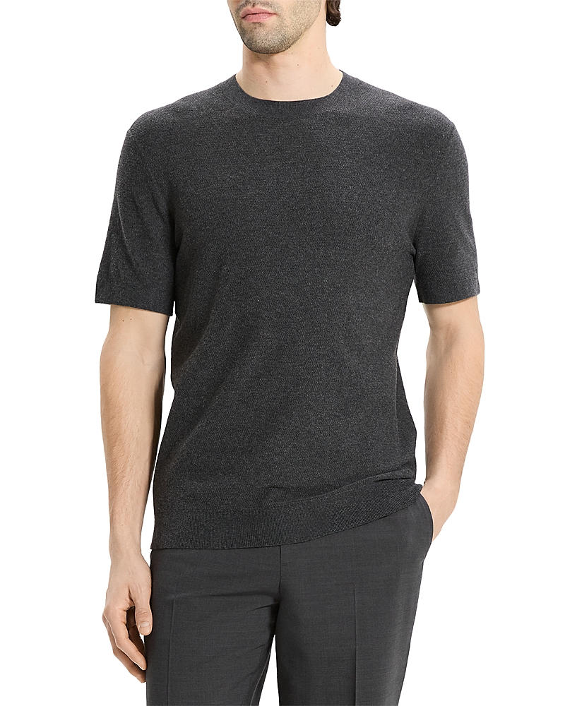 Theory Goris Performance T-shirt In Gray
