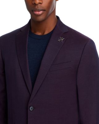 Twill Slim Fit Suit Jacket