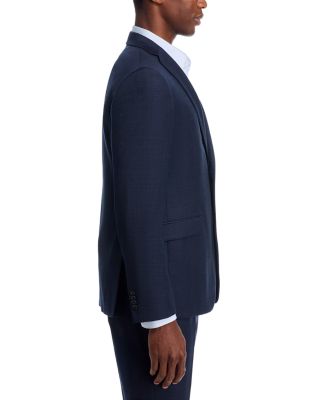 Tonal Plaid Slim Fit Suit Jacket