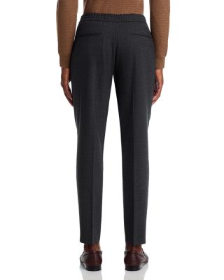 Mayer Drawstring Flannel Jaspe Elasticated Waist Trousers
