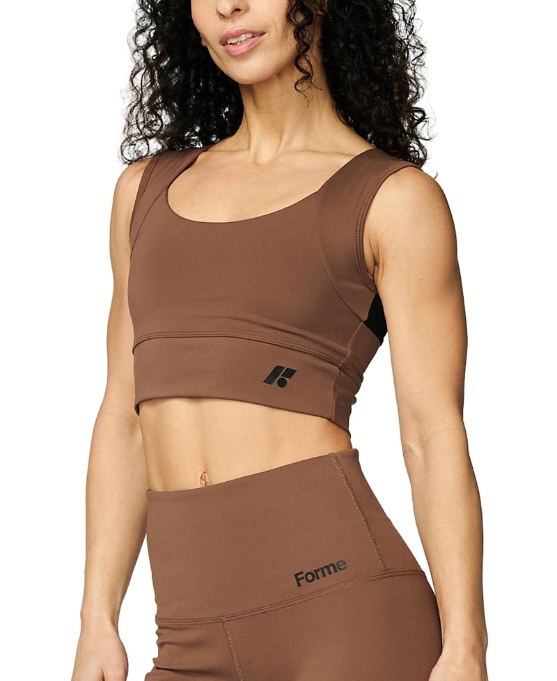 Forme Power Bra In Brown