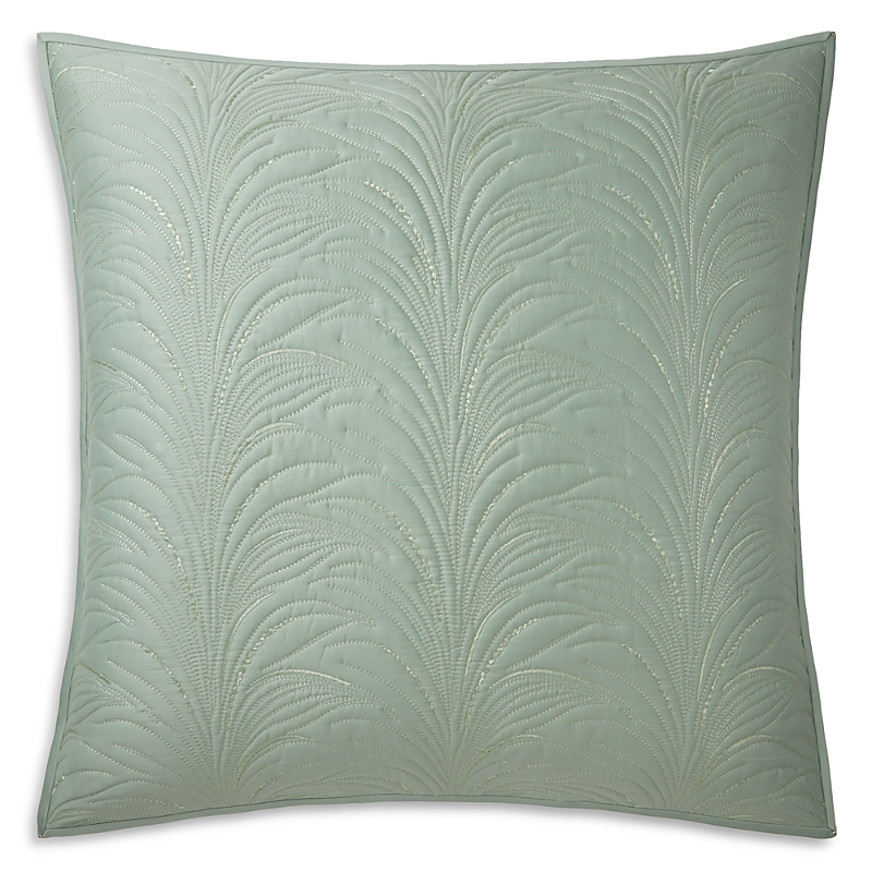 Yves Delorme Pollen Couture Decorative Pillow, 18 X 18 In Green