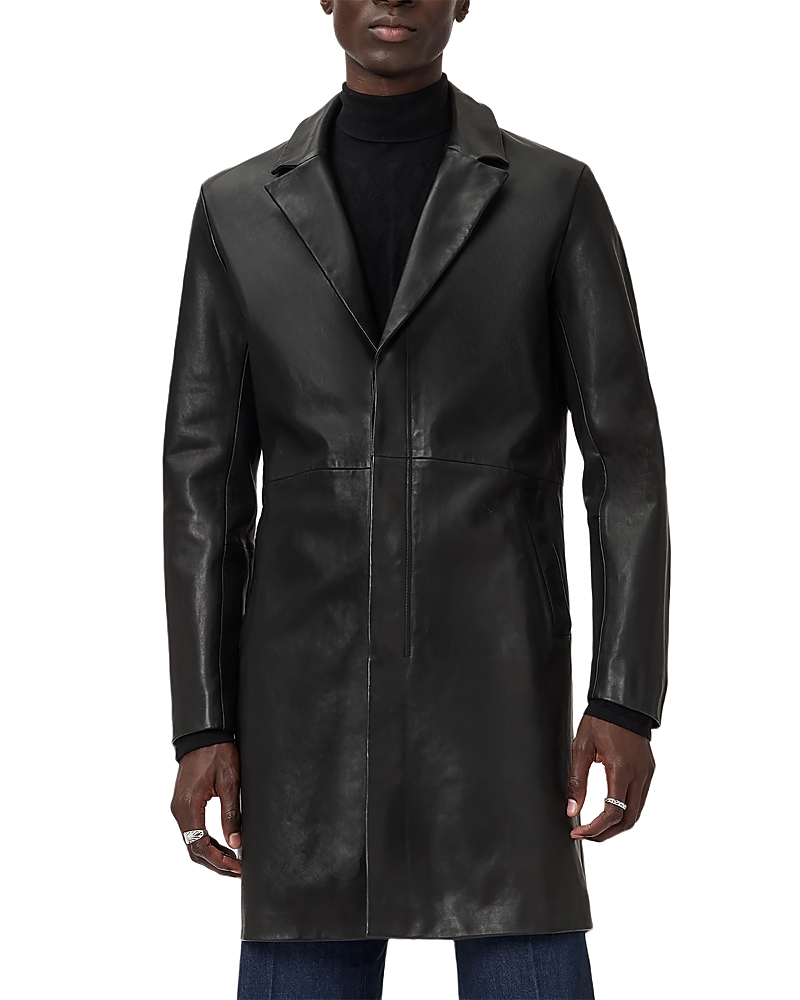 John Varvatos Tyler Leather Coat
