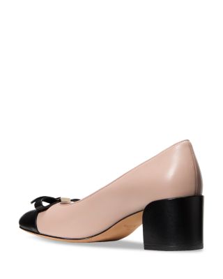 Women's Deco Bow Ballet Pumps