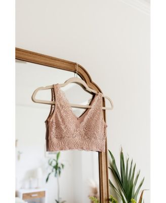 Soft V Lace Reversible Bralette