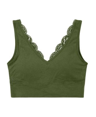 Soft V Lace Reversible Bralette